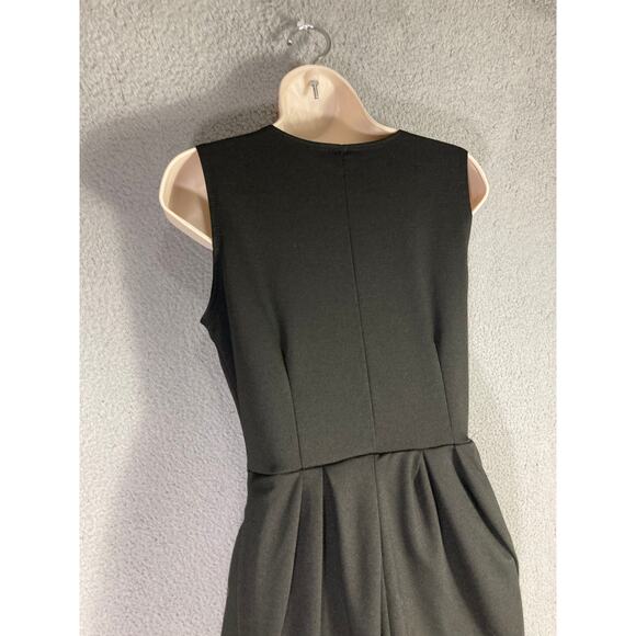 Lyss Loo Women's Black Sleeveless Sheath Dress w/ Pockets Size M - Picture 9 of 9